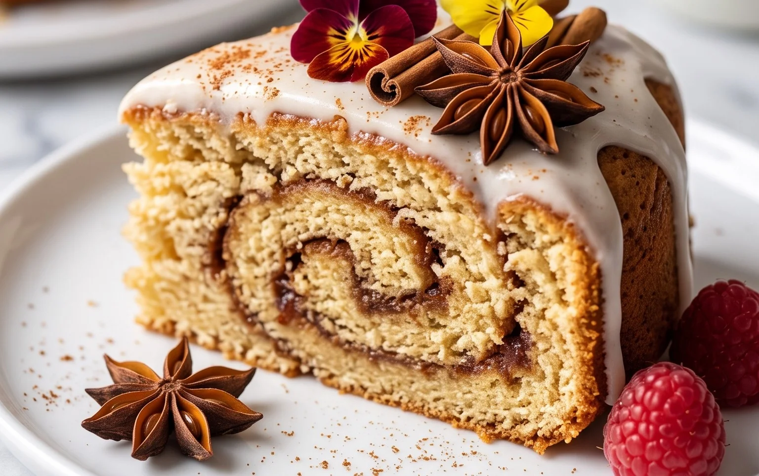 Cinnamon Roll Cake