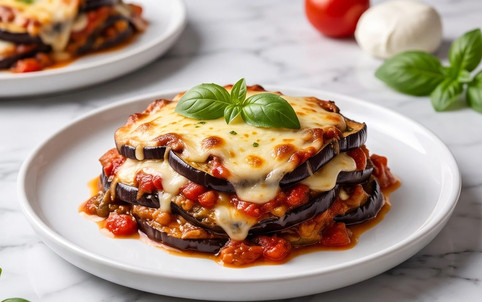 Parmigiana di melanzane grigliate (Ricetta passo passo)