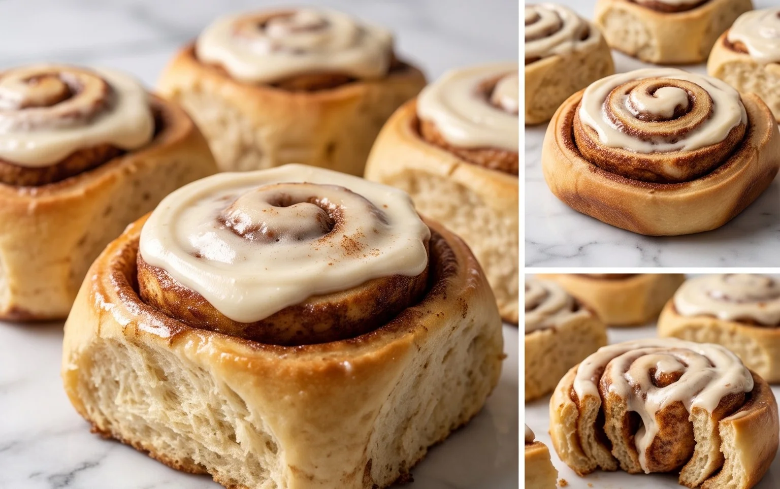 Old Fashioned Cinnamon Rolls with Cream Cheese Frosting